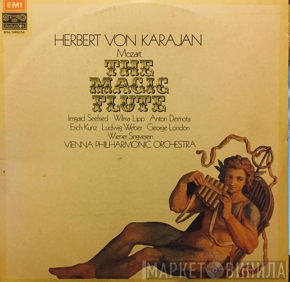 , Wolfgang Amadeus Mozart , Herbert von Karajan , Irmgard Seefried , Wilma Lipp , Anton Dermota , George London   Wiener Philharmoniker  - The Magic Flute