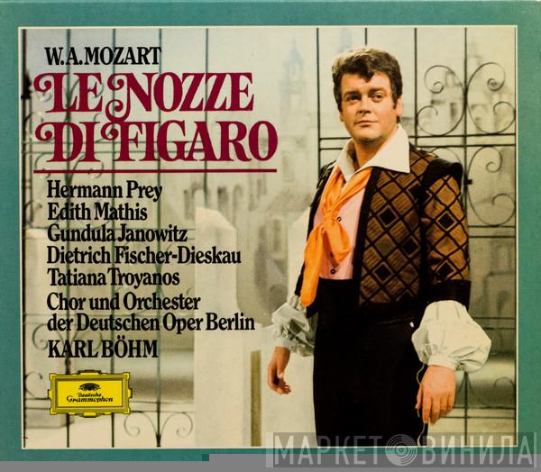 Wolfgang Amadeus Mozart, Hermann Prey, Edith MAthis, Gundula Janowitz, Dietrich Fischer-Dieskau, Tatiana Troyanos, Chor der Deutschen Oper Berlin, Orchester Der Deutschen Oper Berlin, Karl Böhm - Le Nozze Di Figaro