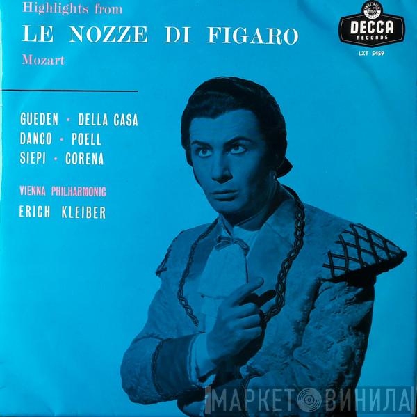 Wolfgang Amadeus Mozart, Hilde Güden, Lisa Della Casa, Suzanne Danco, Alfred Poell, Cesare Siepi, Fernando Corena, Erich Kleiber, Wiener Philharmoniker - Highlights From Le Nozze Di Figaro