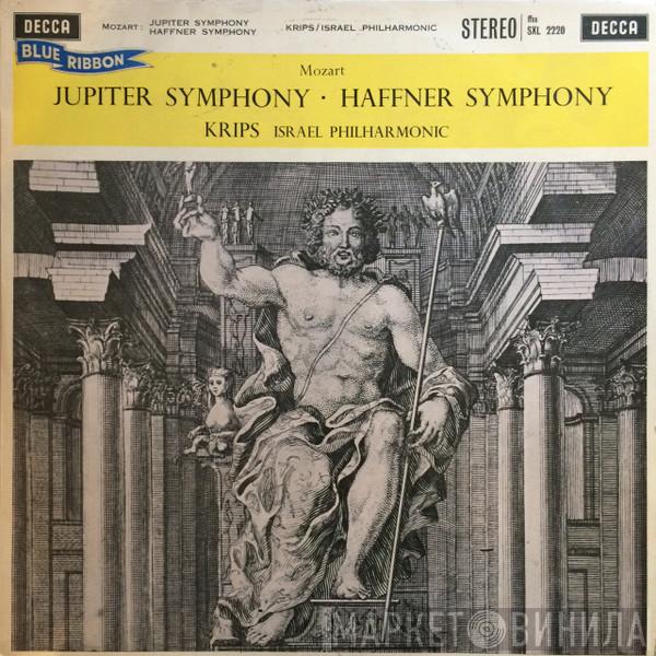 , Wolfgang Amadeus Mozart , Israel Philharmonic Orchestra  Josef Krips  - Jupiter Symphony - Haffner Symphony