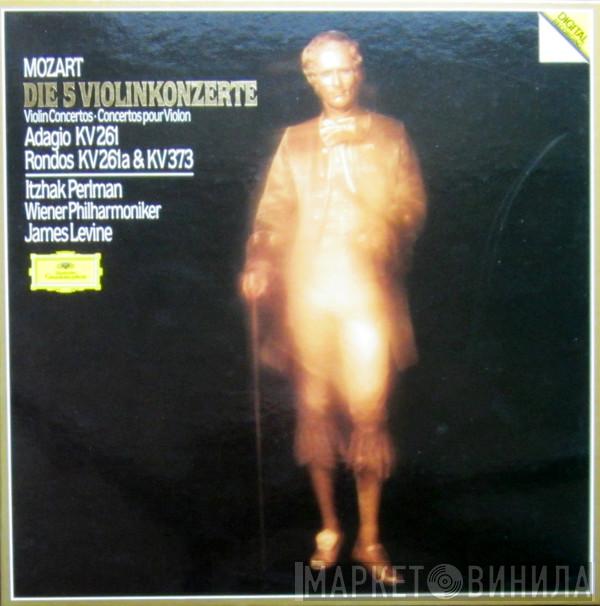 , Wolfgang Amadeus Mozart , Itzhak Perlman , James Levine   Wiener Philharmoniker  - Die 5 Violinkonzerte