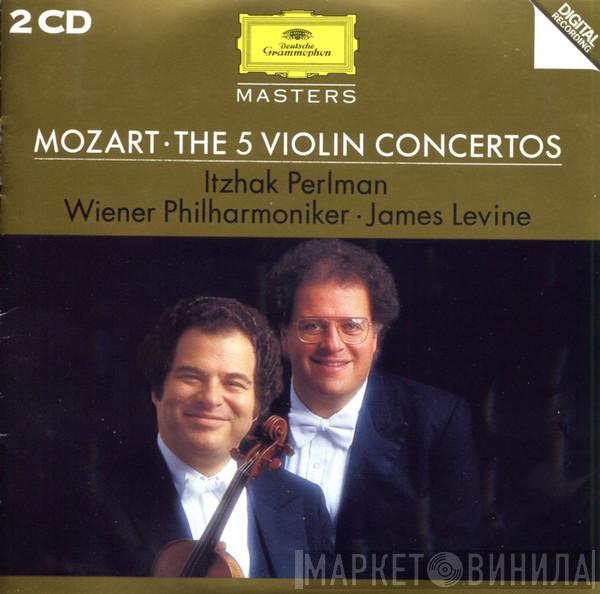 , Wolfgang Amadeus Mozart , Itzhak Perlman , James Levine   Wiener Philharmoniker  - Mozart - The 5 Violin Concertos