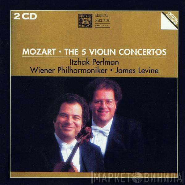 , Wolfgang Amadeus Mozart , Itzhak Perlman , James Levine   Wiener Philharmoniker  - Mozart - The 5 Violin Concertos