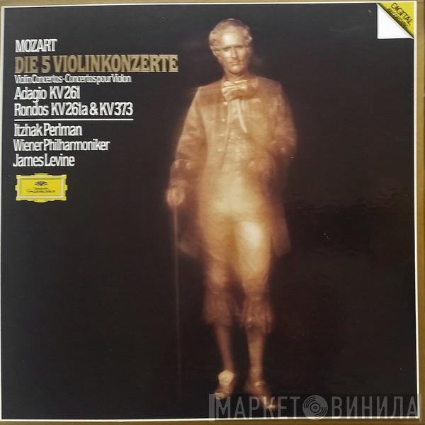 Wolfgang Amadeus Mozart, Itzhak Perlman, Wiener Philharmoniker, James Levine  - Die 5 Violinkonzerte