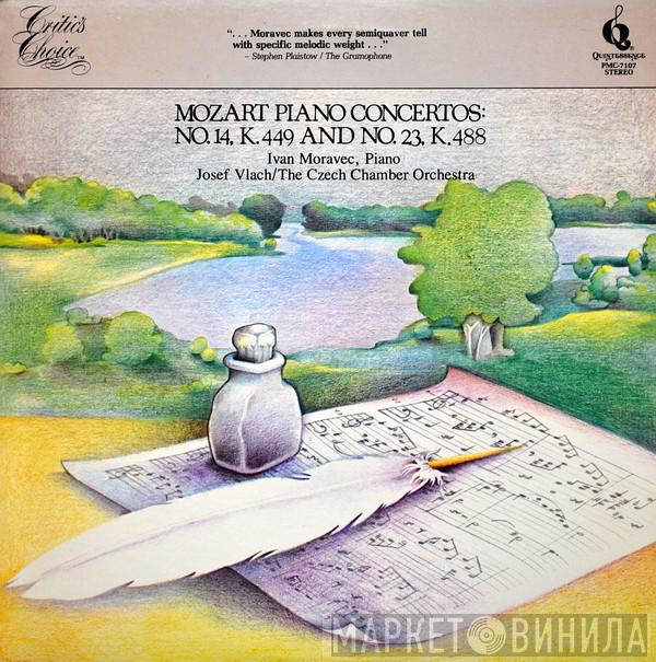- Wolfgang Amadeus Mozart , Ivan Moravec , Czech Chamber Orchestra  Josef Vlach  - Piano Concertos No.14, K.449 And No.23, K.488