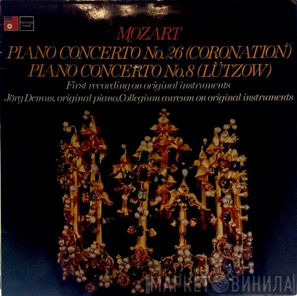 - Wolfgang Amadeus Mozart , Jörg Demus  Collegium Aureum  - Piano Concerto No. 26 (Coronation) ; Piano Concerto No. 8 (Lützow)