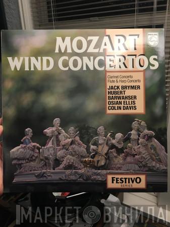 , Wolfgang Amadeus Mozart , Jack Brymer , Hubert Barwahser , Osian Ellis  Sir Colin Davis  - Wind Concertos