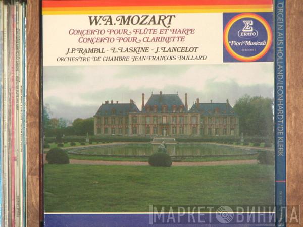 - Wolfgang Amadeus Mozart , Jean-Pierre Rampal , Lily Laskine , Jacques Lancelot  Orchestre De Chambre Jean-François Paillard  - Concerto Pour Flute & Harpe, Concerto Pour Clarinette