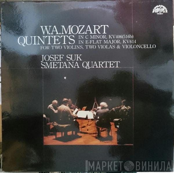 Wolfgang Amadeus Mozart, Josef Suk, Smetana Quartet - Quintets In C Minor, KV406 (516b) & In E-Flat Major, KV614
