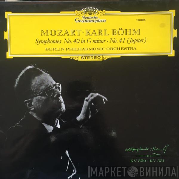 • Wolfgang Amadeus Mozart , Karl Böhm  Berliner Philharmoniker  - Symphonies No. 40 In G Minor, No.41 (Jupiter)