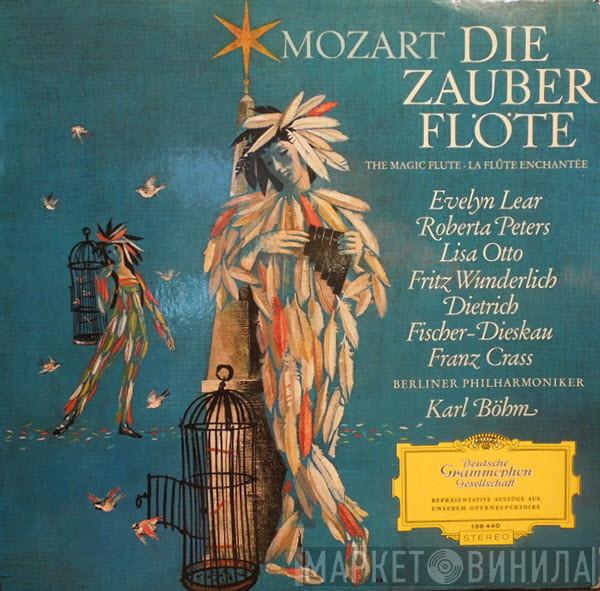 Wolfgang Amadeus Mozart, Karl Böhm, Evelyn Lear, Roberta Peters, Lisa Otto, Fritz Wunderlich, Dietrich Fischer-Dieskau, Franz Crass, Berliner Philharmoniker - Die Zauberflöte (Querschnitt)