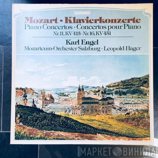 , Wolfgang Amadeus Mozart , Karl Engel , Leopold Hager  Das Mozarteum Orchester Salzburg  - Klavierkonzerte = Piano Concertos = Concertos Pour Piano Nr. 11, KV 413 • Nr. 16, KV 451