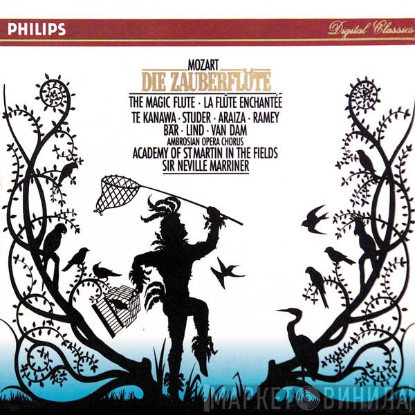 Wolfgang Amadeus Mozart, Kiri Te Kanawa, Cheryl Studer, Francisco Araiza, Samuel Ramey, Olaf Bär, Eva Lind, José van Dam, The Ambrosian Opera Chorus, The Academy Of St. Martin-in-the-Fields, Sir Neville Marriner - Die Zauberflöte