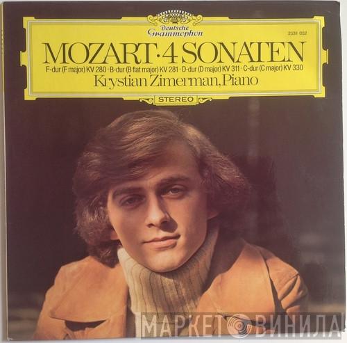 Wolfgang Amadeus Mozart, Krystian Zimerman - 4 Sonaten: F-dur KV 280 · B-dur KV 281 · D-dur KV 311 · C-dur KV 330