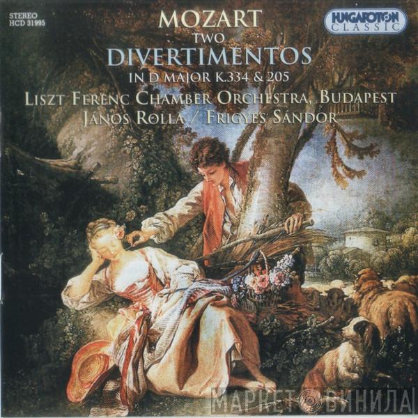 , Wolfgang Amadeus Mozart  Liszt Ferenc Chamber Orchestra  - Two Divertimentos In D Major K.334 & 205