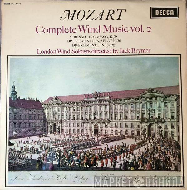 Wolfgang Amadeus Mozart, London Wind Soloists, Jack Brymer - Complete Wind Music Vol. 2
