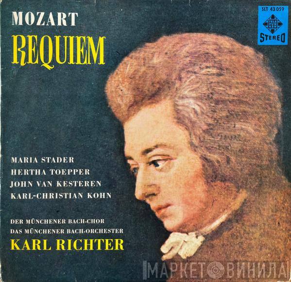 - Wolfgang Amadeus Mozart , Maria Stader , Hertha Töpper , John Van Kesteren , Karl Kohn , Münchener Bach-Chor , Münchener Bach-Orchester  Karl Richter  - Requiem