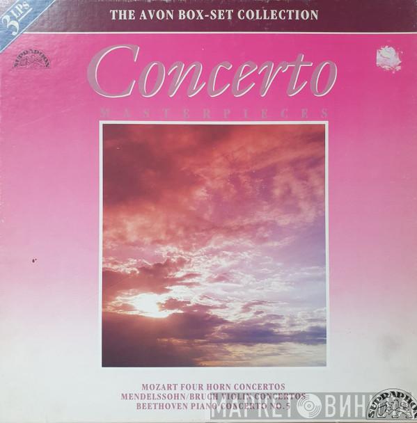 Wolfgang Amadeus Mozart, Max Bruch, Felix Mendelssohn-Bartholdy, Ludwig van Beethoven, The Czech Philharmonic Orchestra, The Prague Symphony Orchestra, Musici De Praga - Concerto Masterpieces