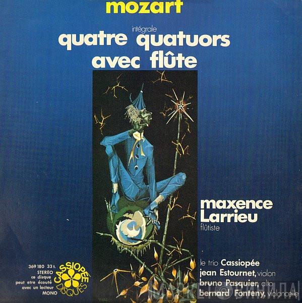 , Wolfgang Amadeus Mozart , Maxence Larrieu , Jean Estournet , Bruno Pasquier  Bernard Fonteny  - Quatre Quatuors Avec Flûte (Intégrale)