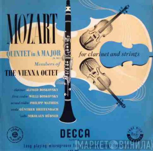 , Wolfgang Amadeus Mozart  Mitglieder Des Wiener Oktetts  - Quintet In A Major For Clarinet And Strings (K.581)