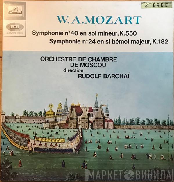 - Wolfgang Amadeus Mozart , Moscow Chamber Orchestra  Rudolf Barshai  - Symphonie Nº 40 En Sol Mineur, K. 550 - Symphonie Nº 24 En Si Bémol Majeur, K. 182