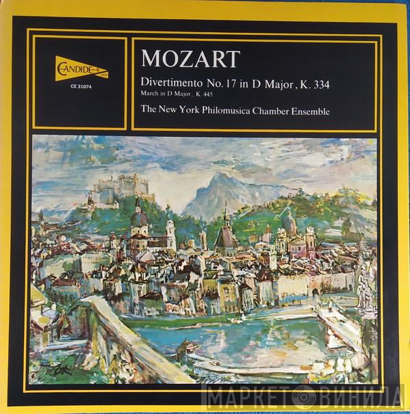 Wolfgang Amadeus Mozart, New York Philomusica Chamber Ensemble - Divertimento No. 17 In D Major, K.334