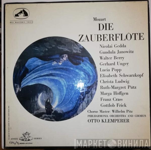 Wolfgang Amadeus Mozart, Nicolai Gedda, Gundula Janowitz, Walter Berry, Gerhard Unger, Lucia Popp, Elisabeth Schwarzkopf, Christa Ludwig, Ruth-Margret Pütz, Marga Höffgen, Franz Crass, Gottlob Frick, Philharmonia Chorus, Wilhelm Pitz, Philharmonia Or - Die Zauberflöte