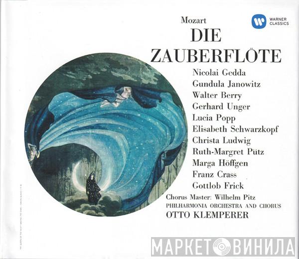 , Wolfgang Amadeus Mozart , Nicolai Gedda , Gundula Janowitz , Walter Berry , Gerhard Unger , Lucia Popp , Elisabeth Schwarzkopf , Christa Ludwig , Ruth-Margret Pütz , Marga Höffgen , Franz Crass , Gottlob Frick , Wilhelm Pitz And Philharmonia Orchestra , Philharmonia Chorus  Otto Klemperer  - Die Zauberflöte