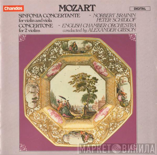 - Wolfgang Amadeus Mozart , Norbert Brainin , Peter Schidlof Conducted By English Chamber Orchestra  Alexander Gibson  - Sinfonia Concertante (For Violin And Viola) • Concertone (For 2 Violins)