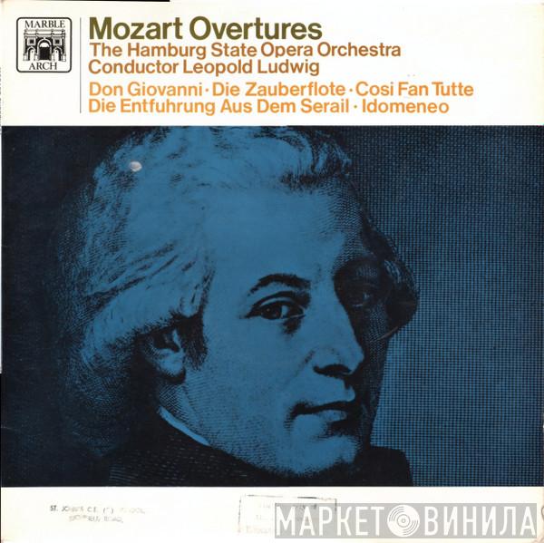 - Wolfgang Amadeus Mozart , Orchester Der Staatsoper Hamburg  Leopold Ludwig  - Mozart Overtures