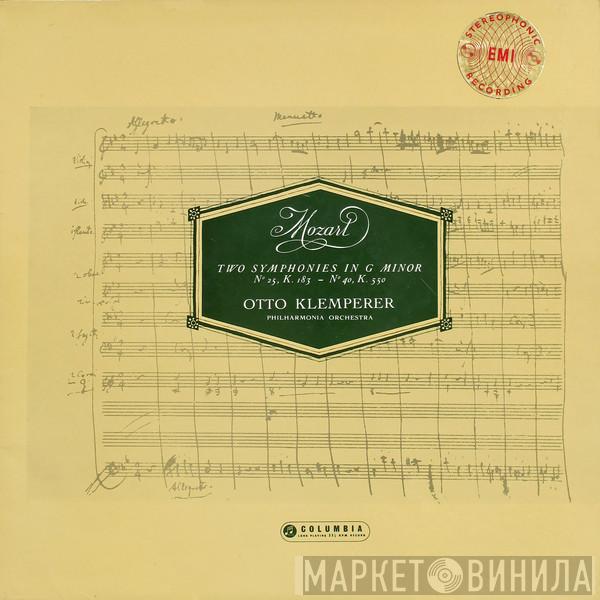 Wolfgang Amadeus Mozart, Otto Klemperer, Philharmonia Orchestra - Two Symphonies In G Minor: No. 25, K. 183 – No. 40, K. 550