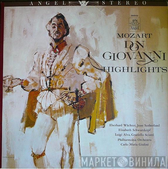 Wolfgang Amadeus Mozart, Philharmonia Orchestra, Carlo Maria Giulini, Joan Sutherland, Elisabeth Schwarzkopf, Luigi Alva, Graziella Sciutti, Eberhard Wächter - Don Giovanni Highlights
