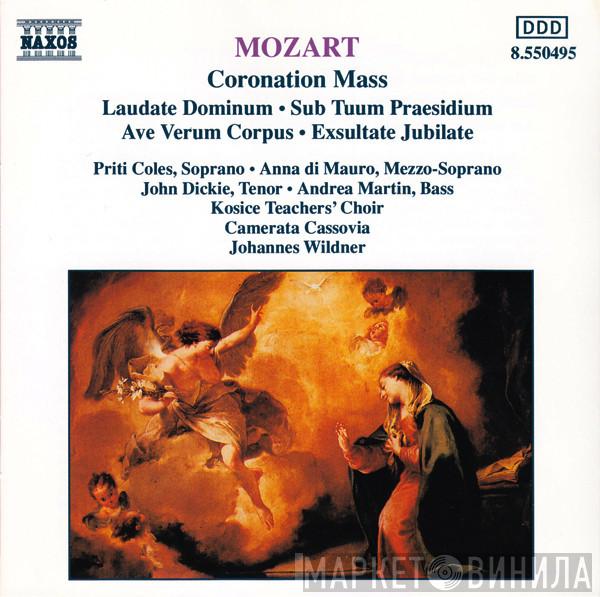 Wolfgang Amadeus Mozart, Priti Coles, Anna di Mauro, John Dickie, Andrea Martin , Kosice Teachers' Choir, Camerata Cassovia, Johannes Wildner - Coronation Mass (Laudate Dominum • Sub Tuum Praesidium • Ave Verum Corpus • Exsultate Jubilate)