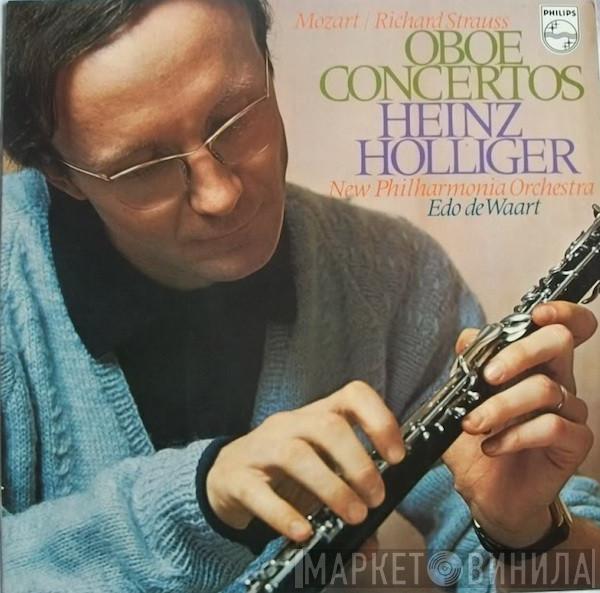 Wolfgang Amadeus Mozart, Richard Strauss, Heinz Holliger, New Philharmonia Orchestra, Edo de Waart - Oboe Concertos