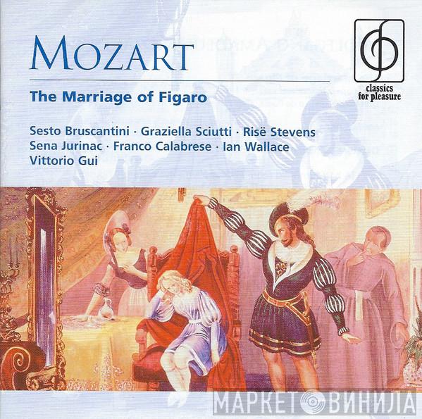 Wolfgang Amadeus Mozart, Sesto Bruscantini, Graziella Sciutti, Risë Stevens, Sena Jurinac, Franco Calabrese, Ian Wallace , Vittorio Gui - The Marriage Of Figaro