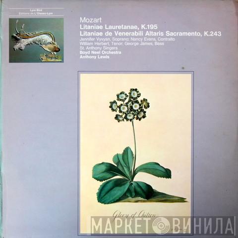 Wolfgang Amadeus Mozart, St. Anthony Singers, The Boyd Neel Orchestra, Anthony Lewis , Jennifer Vyvyan, Nancy Evans , William Herbert, George James , Ralph Downes - Litaniae Lauretanae, K. 195 - Lataniae De Venerabili Altaris Sacremento, K. 243