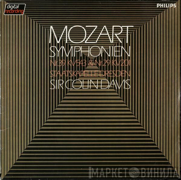 - Wolfgang Amadeus Mozart , Staatskapelle Dresden  Sir Colin Davis  - Symphonien Nr. 39 KV 543 & Nr. 29 KV 201