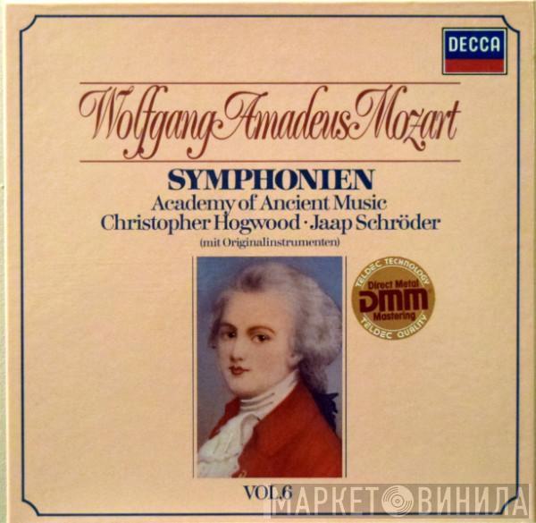 , Wolfgang Amadeus Mozart , The Academy Of Ancient Music , Christopher Hogwood  Jaap Schröder  - Wolfgang Amadeus Mozart Symphonien Vol. 6