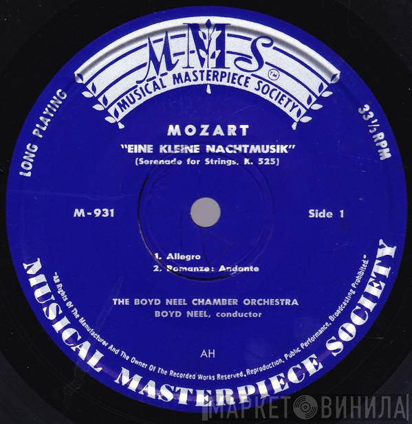 - Wolfgang Amadeus Mozart , The Boyd Neel Chamber Orchestra  Boyd Neel  - Eine Kleine Nachtmusik (Serenade For Strings, K. 525)