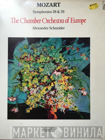 Wolfgang Amadeus Mozart, The Chamber Orchestra Of Europe, Alexander Schneider - Symphonies 38 & 39