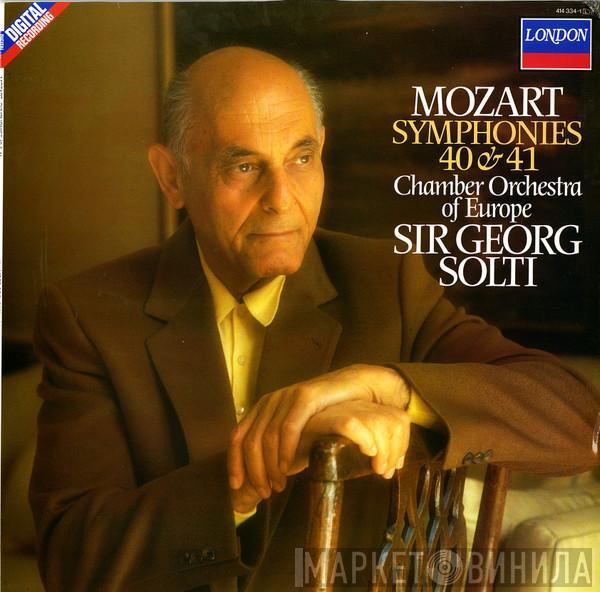 , Wolfgang Amadeus Mozart , The Chamber Orchestra Of Europe  Georg Solti  - Symphonies 40 & 41