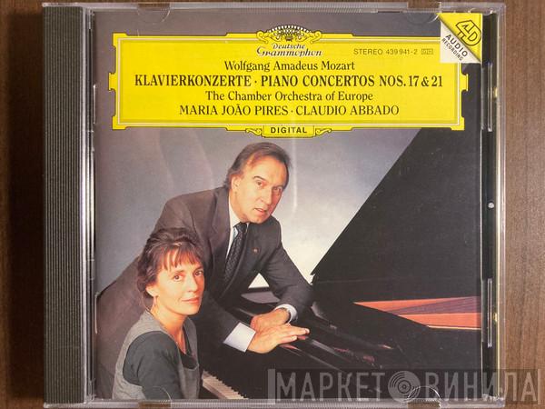 , Wolfgang Amadeus Mozart , The Chamber Orchestra Of Europe , Maria-João Pires  Claudio Abbado  - Klavierkonzerte = Piano Concertos Nos. 17 & 21
