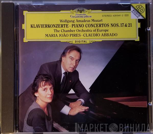 , Wolfgang Amadeus Mozart , The Chamber Orchestra Of Europe , Maria-João Pires  Claudio Abbado  - Klavierkonzerte = Piano Concertos Nos. 17 & 21