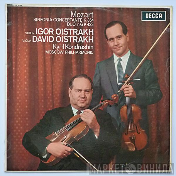 - Wolfgang Amadeus Mozart Und Igor Oistrach , David Oistrach , Moscow Philharmonic Orchestra  Kiril Kondrashin  - Sinfonia Concertante  For Violin And  Viola,K 364