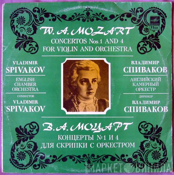 - Wolfgang Amadeus Mozart , Vladimir Spivakov  English Chamber Orchestra  - Concertos Nos. 1 And 4 For Violin And Orchestra