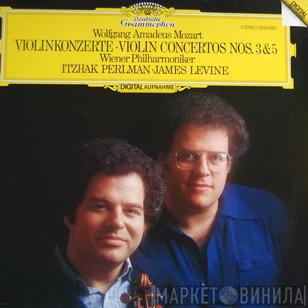 Wolfgang Amadeus Mozart, Wiener Philharmoniker, Itzhak Perlman, James Levine  - Violinkonzerte - Violin Concertos Nos. 3 & 5