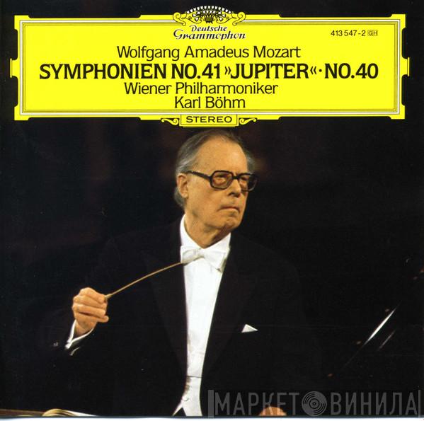 , Wolfgang Amadeus Mozart , Wiener Philharmoniker  Karl Böhm  - Symphonien No.41 »Jupiter« · No.40