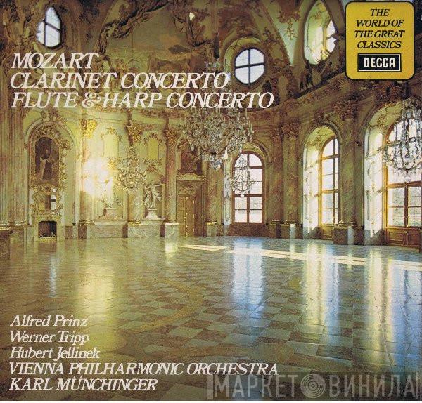 , Wolfgang Amadeus Mozart , Wiener Philharmoniker  Karl Münchinger  - Mozart Clarinet Concerto - Flute & Harp Concerto