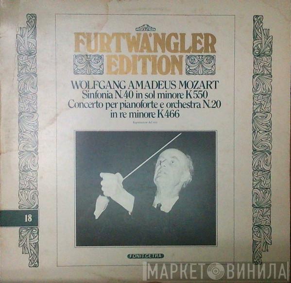 - Wolfgang Amadeus Mozart , Wilhelm Furtwängler  Yvonne Lefébure  - Sinfonia N.40 In Sol Minore K.550 - Concerto Per Pianoforte E Orchestra N.20 In Re Minore K.466