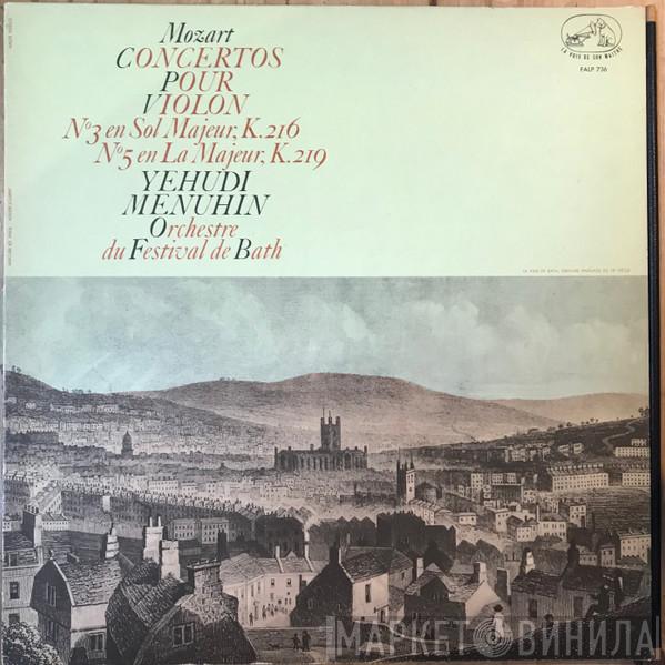 , Wolfgang Amadeus Mozart , Yehudi Menuhin  Bath Festival Chamber Orchestra  - Concertos Pour Violon